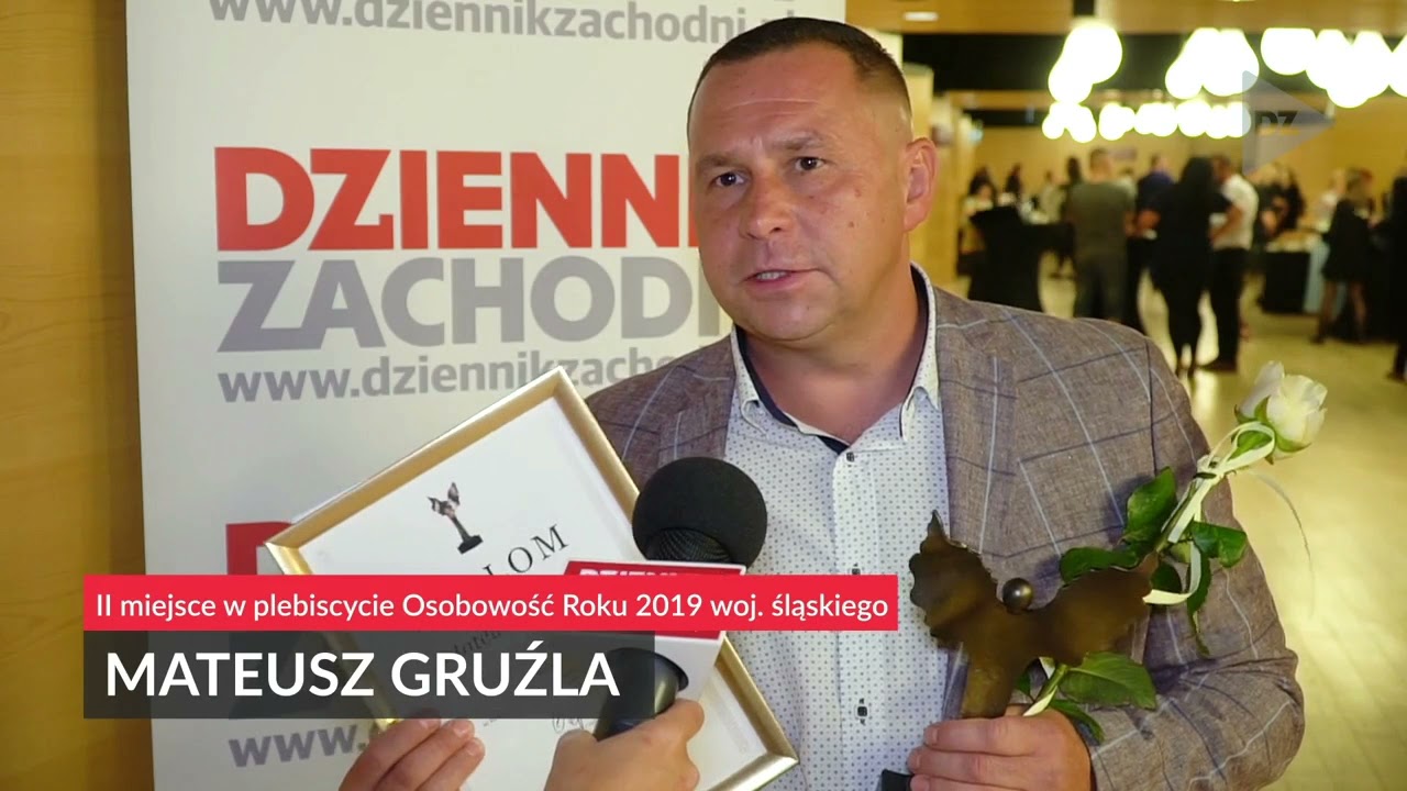 Laureat ll miejsca Osobowość Roku na Śląsku i l w Tychach.