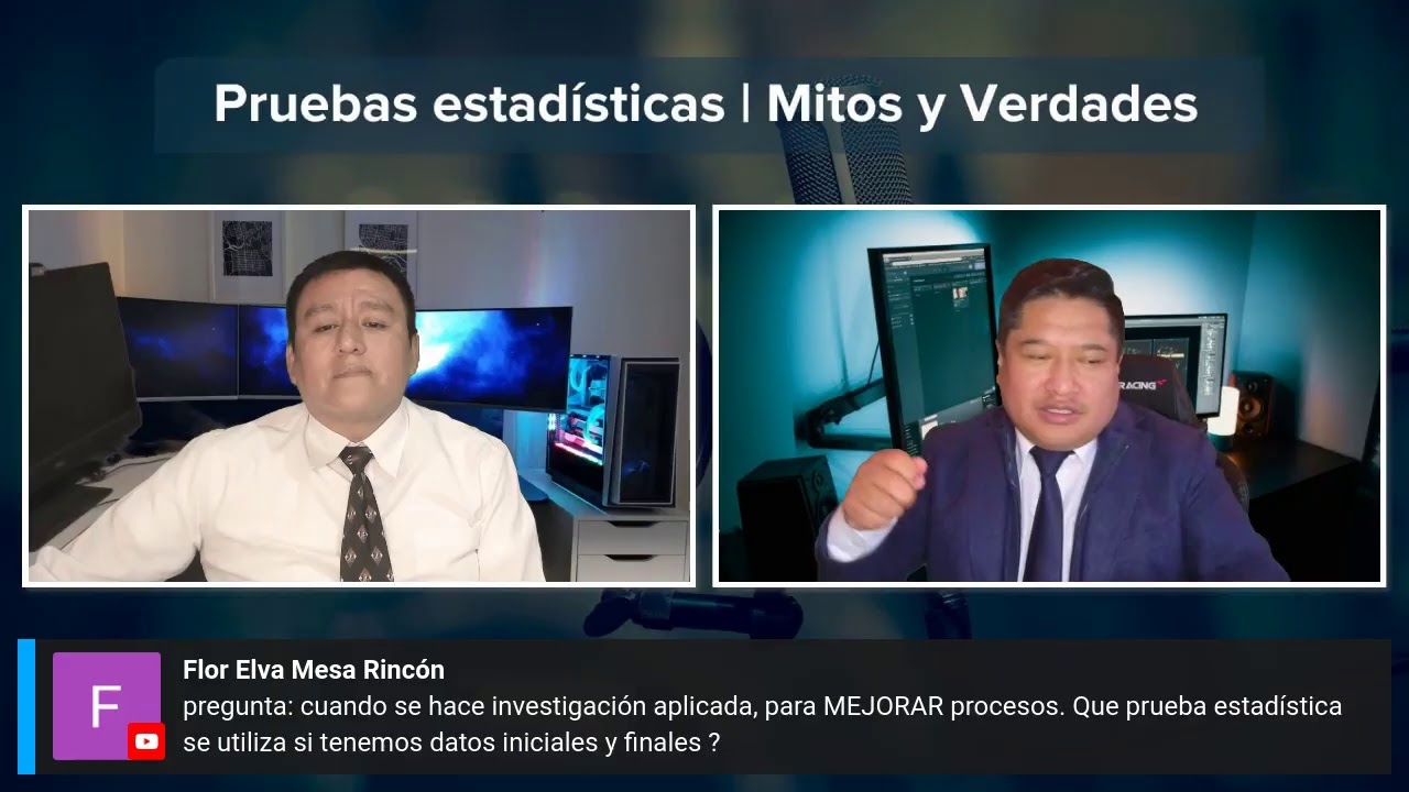 Pruebas Estadísticas | Mitos y Verdades | INTERACTIVO