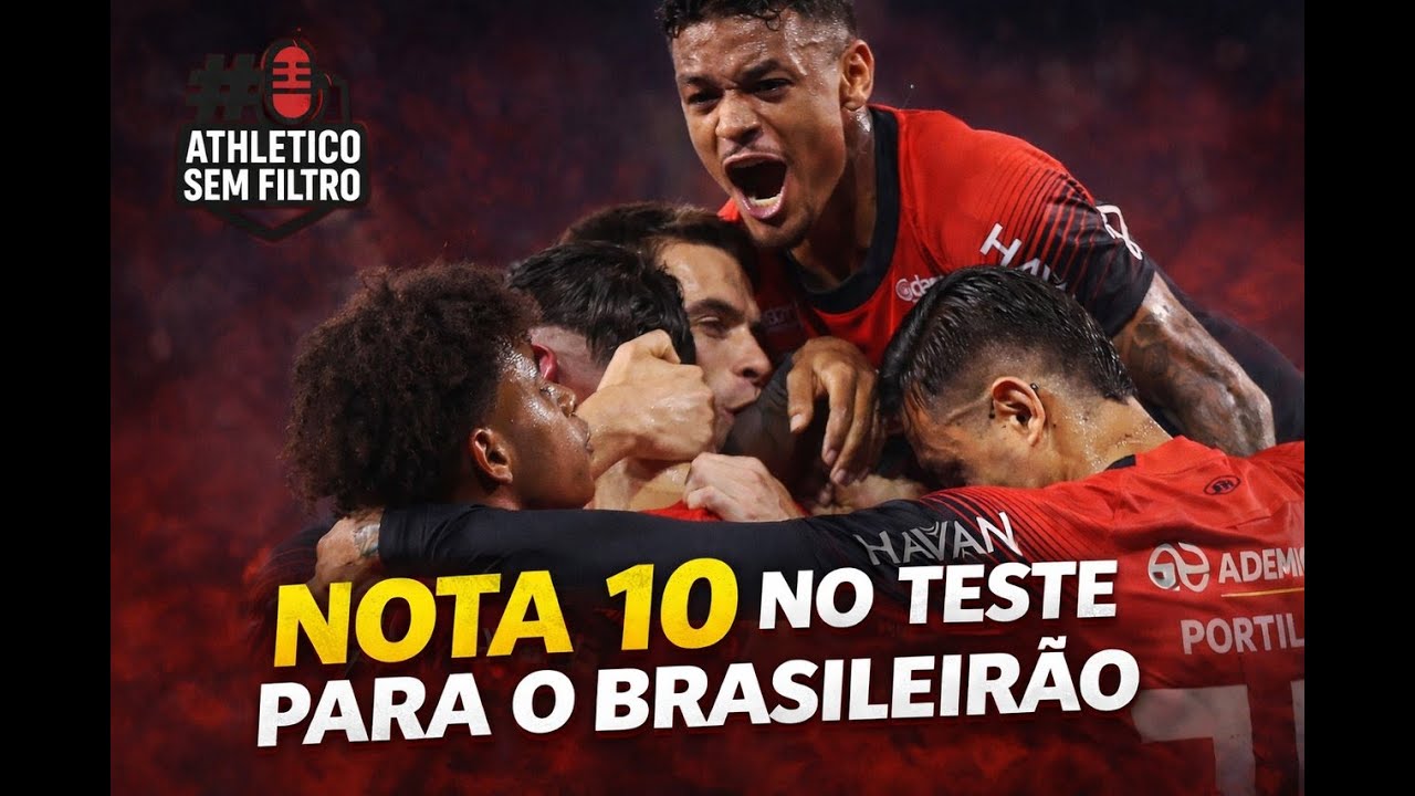 [PÓS JOGO] Athletico 5x0 Foz do Iguaçu - Paranaense 2026