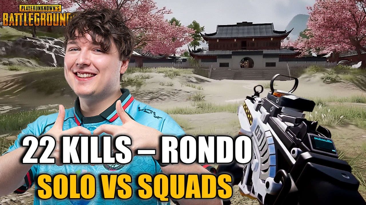 TWIS Pro–BatulinS 22 Kill Masterclass: Rondo Solo Squads (SMG + Sniper Skill) PUBG 