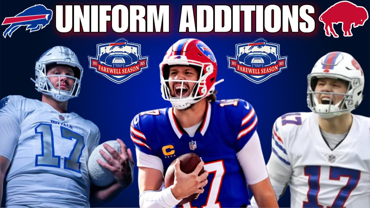 Uniform additions for Buffalo Bills &ldquo;Farewell Season&rdquo; at Highmark Stadium