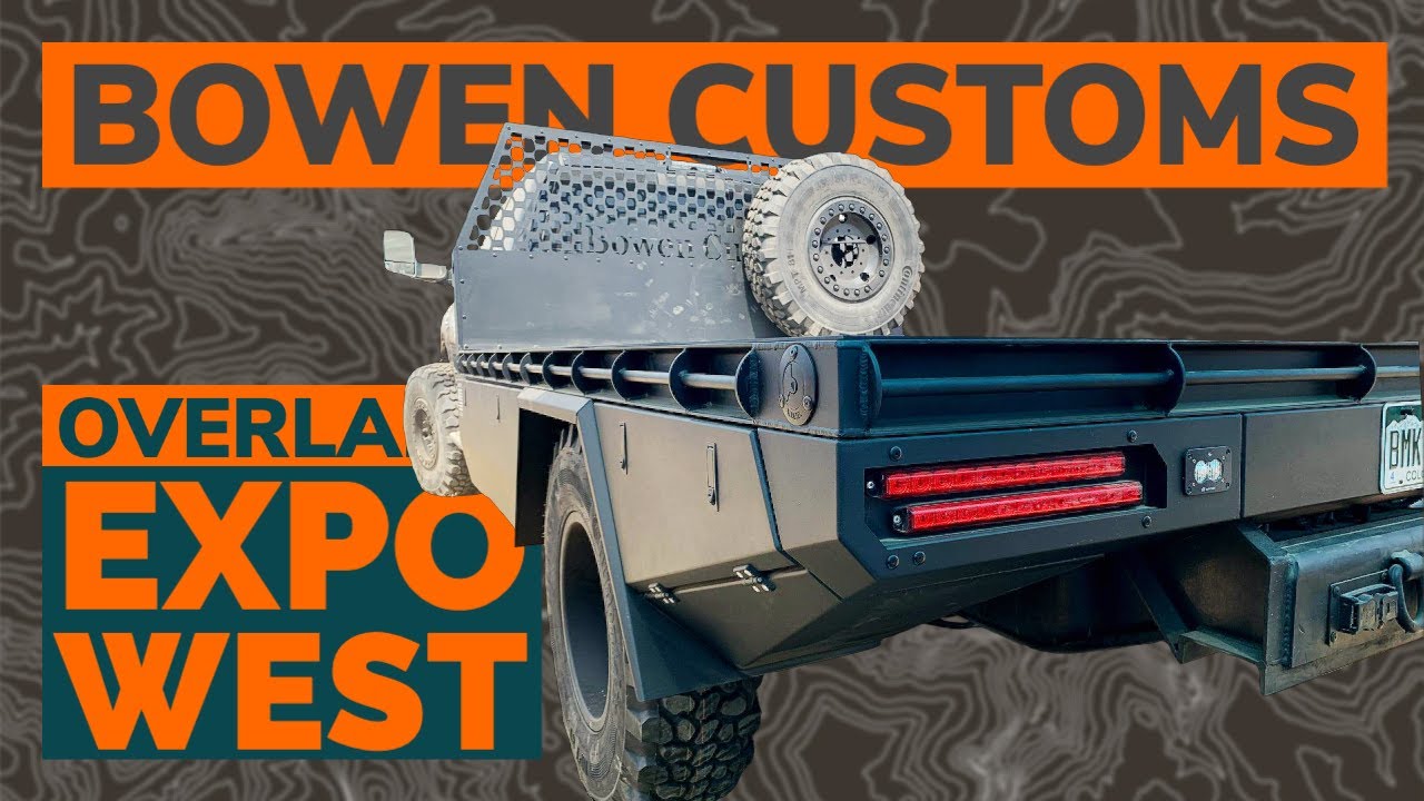 Bowen Customs USA made Overland Flatbed - Overland Expo West