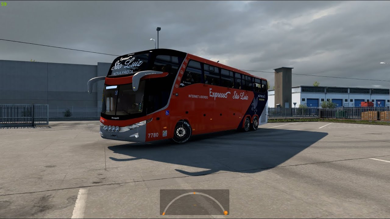 ETS 2 /BUS DRIVING/ HEAVY TRAFFIC /OFFROAD /EXTREME DRIVING /HIGH SPEED