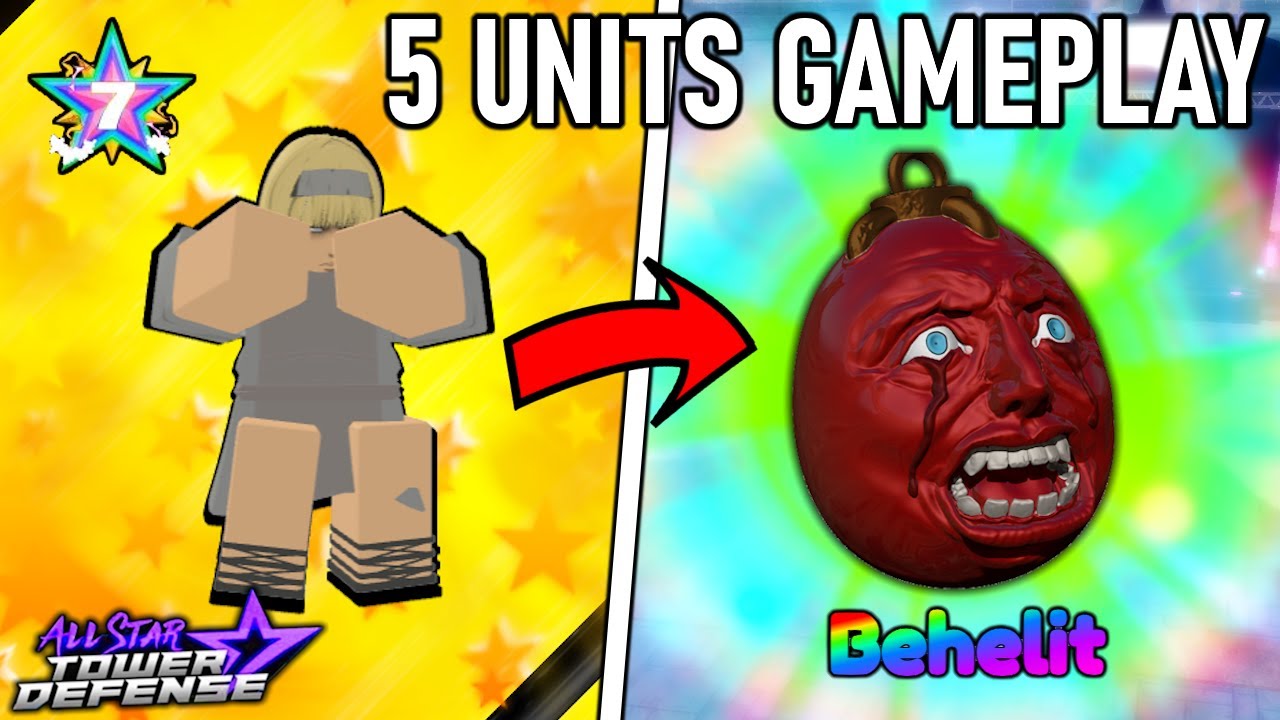 7 Star Ymir Fritz DESTROYED Berserker Raid | 5 Units Gameplay | All Star Tower Defense Roblox