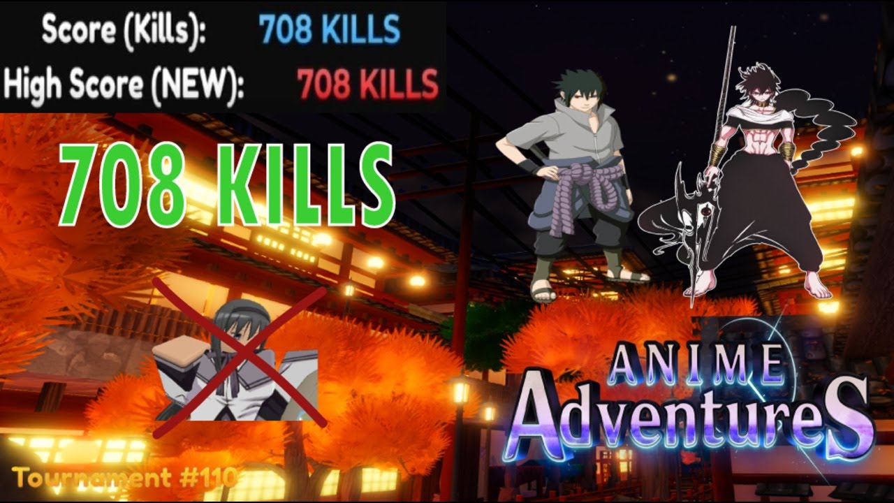 [NO HOMURA] 708+ KILLS *EASY* STRAT TOURNAMENT 110 | Anime Adventures