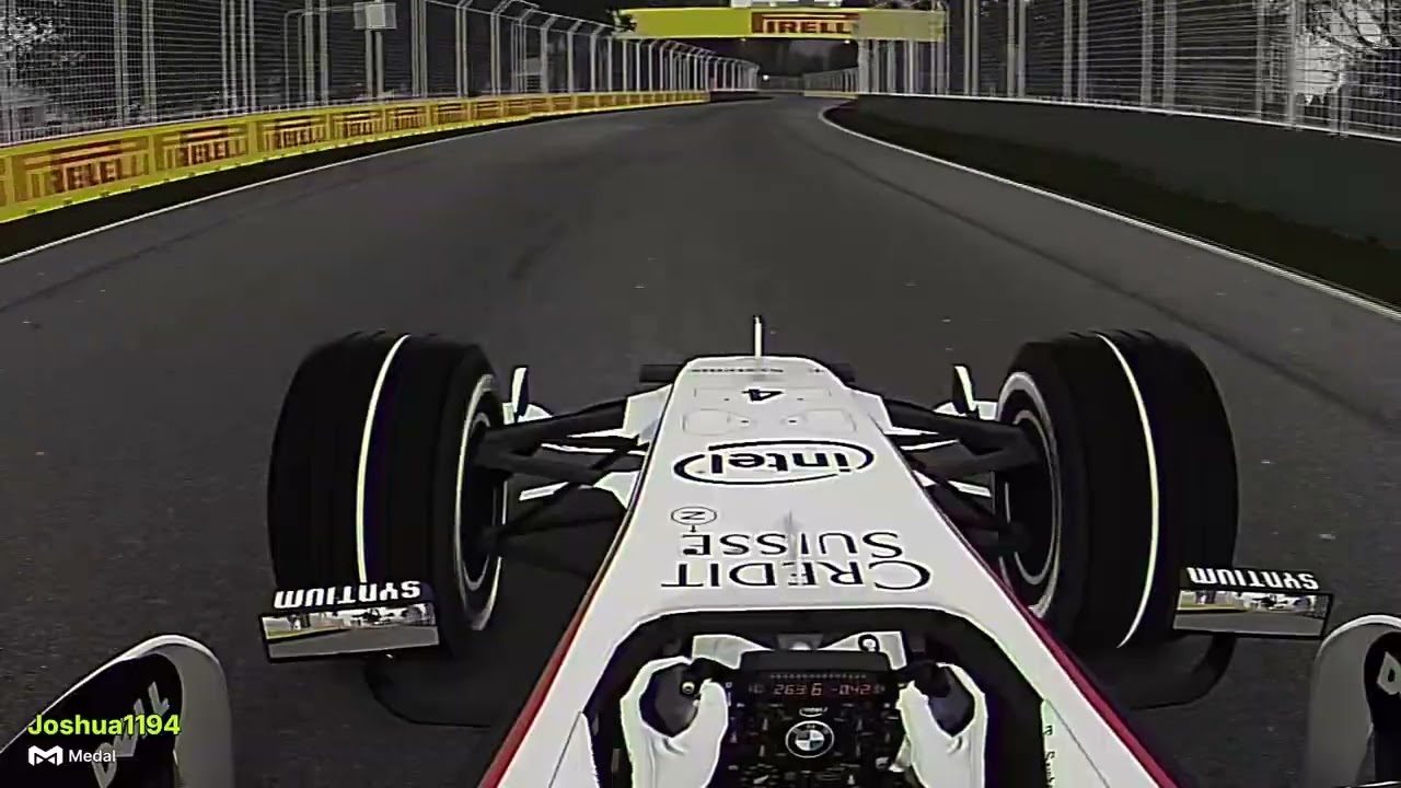 F1 2008 Onboard | Sauber at Melbourne (Assetto Corsa)