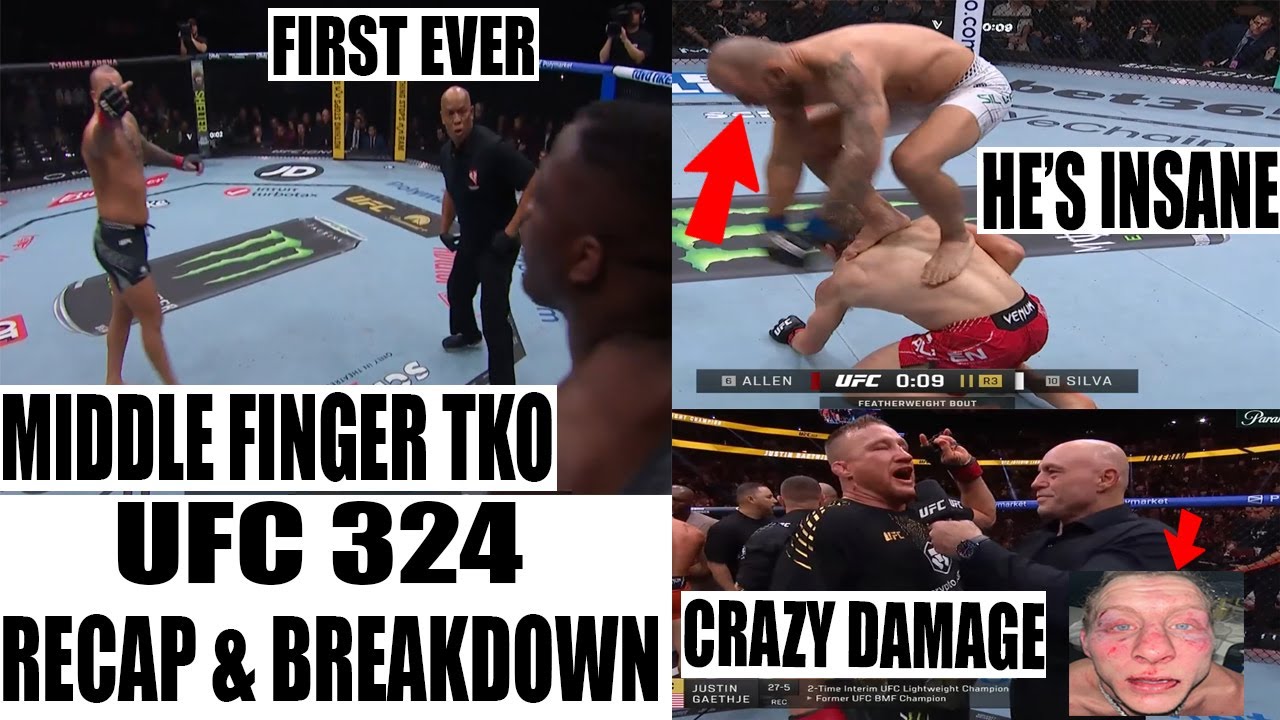 UFC 324 Gaejthe vs Pimblett Full Card Reaction & Breakdown