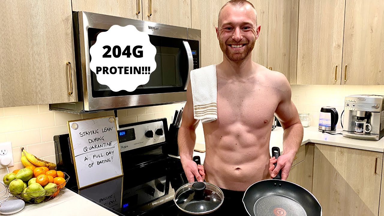 Staying Lean During Quarantine | A FULL DAY OF EATING As A Pro Footballer | INTERMITTENT FASTING