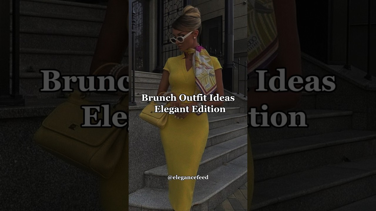 Brunch outfit ideas - elegant edition | What to wear to brunch as a lady