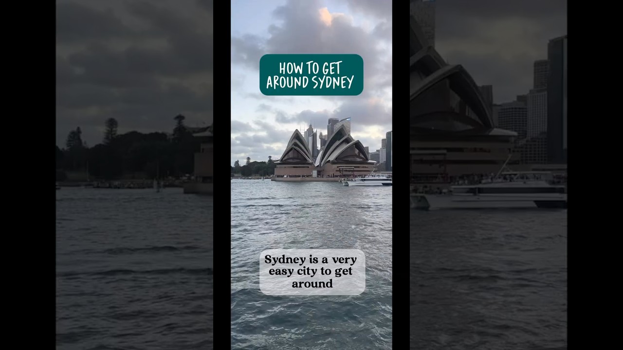 Getting around Sydney with public transportation