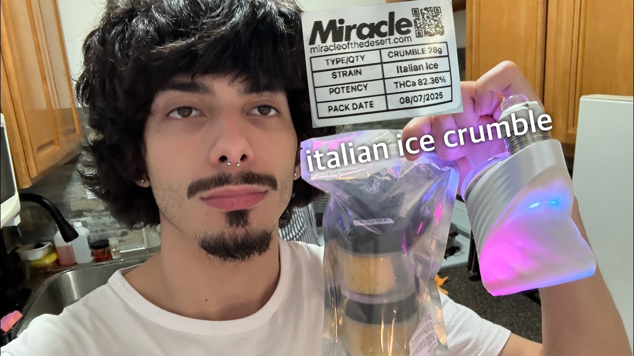 Miracle Of The Desert Italian Ice Crumble Review & Rips