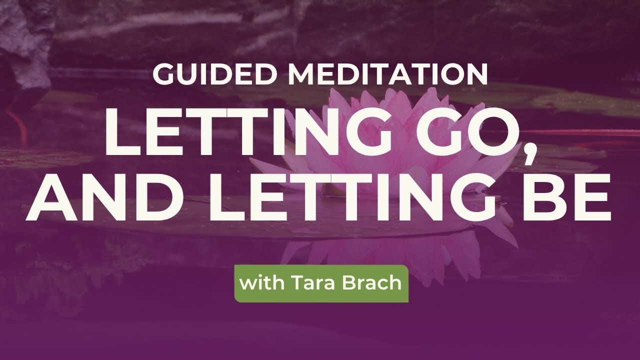 Guided Meditation: Letting Go and Letting Be - Tara Brach