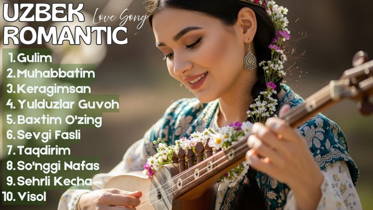 Relaxing Uzbek Romantic Music for Cozy Cafe Vibes ☕ | Soft Acoustic Pop