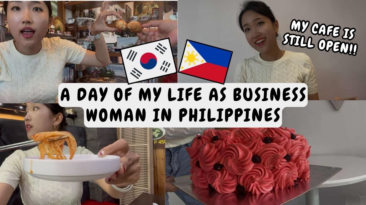 A DAY IN MY LIFE AS BUSINESS WOMAN IN PH / 필리핀에사는 한국인 사장 브이로그