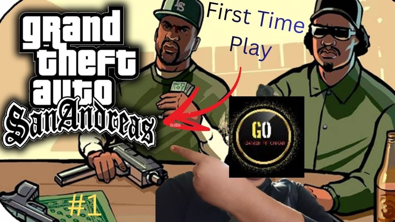 First time play GTA San Andreas 🤯.#gta #viral #trending 
