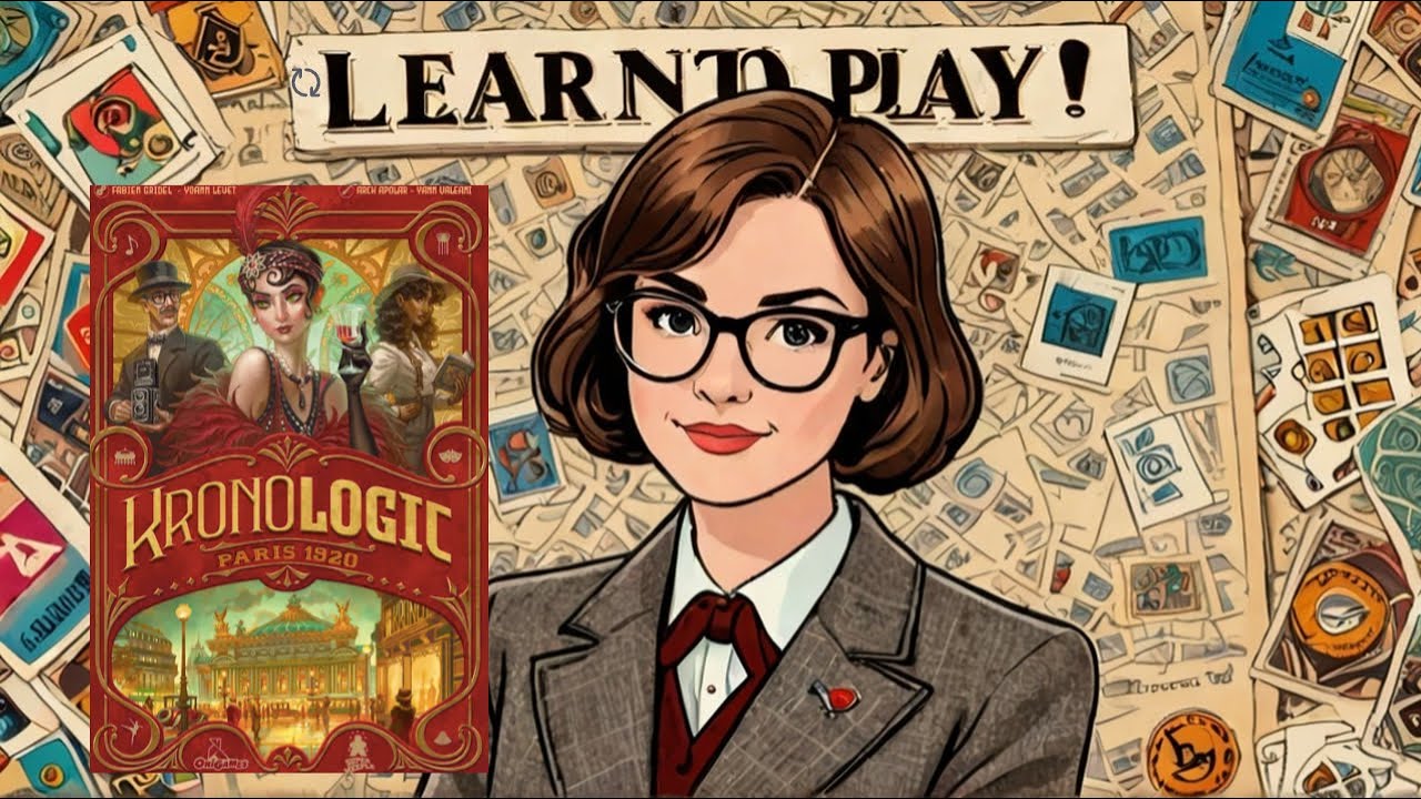 🎲 How to Play Kronologic: Paris 1920 &ndash; Learn This Time-Travel Mystery Board Game! 🕰️🔍