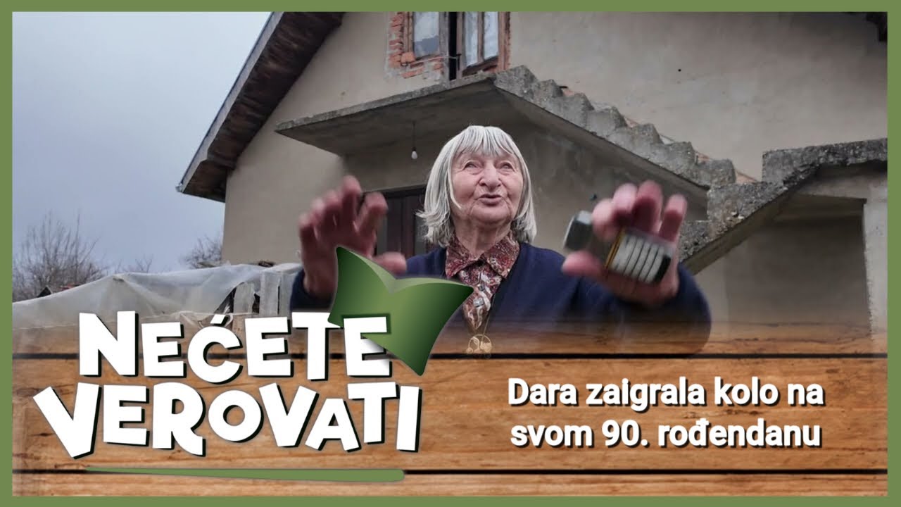 NEĆETE VEROVATI - Dara zaigrala kolo na svom 90. rođendanu