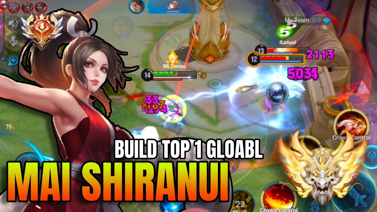 Top 1 Global Mai Shiranui Build! Master This Hero and Dominate Every Match