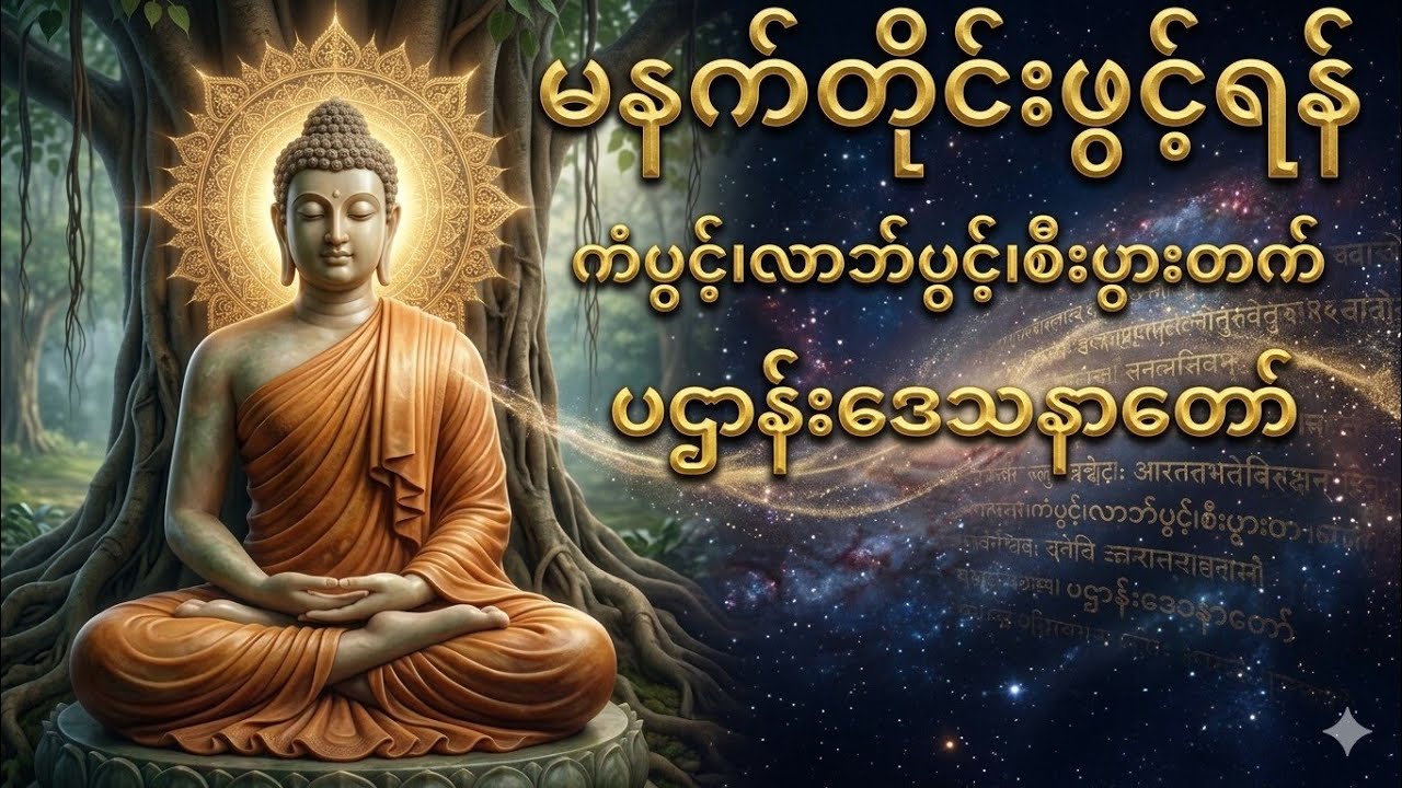 အန္တရာယ်ကင်း ဘေးရှင်း၍ စီးပွားတက်စေသော မဟာပဋ္ဌာန်းနှင့် အနေကဇာတင်