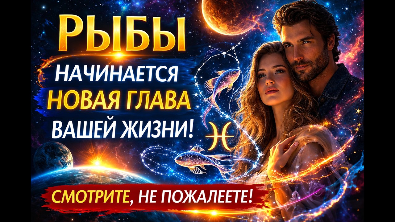 ♓РЫБЫ НАЕТСЯ НОВАЯ ГЛАВА ВАШЕЙ ЖИЗНИ! СМОТРИТЕ НЕ ПОЖАЛЕЕТЕ!