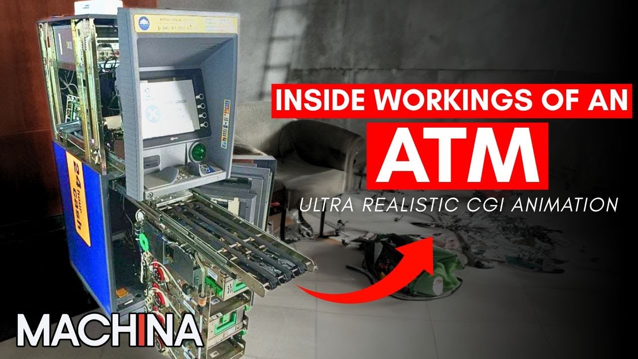 How An ATM Really Works | Machines: How They Work | CGI Animation | Full Documentary