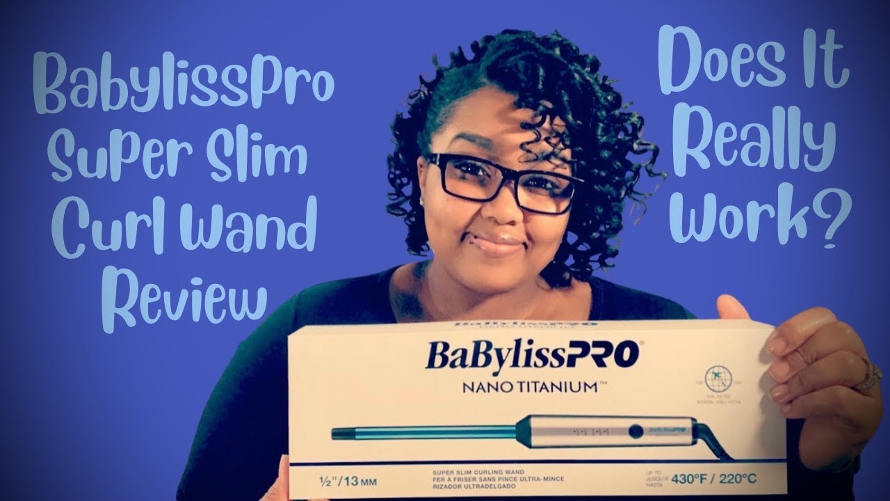 DOES IT REALLY WORK?? My BabylissPro Super Slim Curl Wand Review!! #BabylissPro #BabylissProCurlWand
