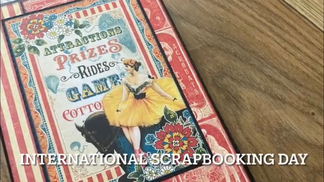 International Scrapbooking Day 2023 Album Tutorial