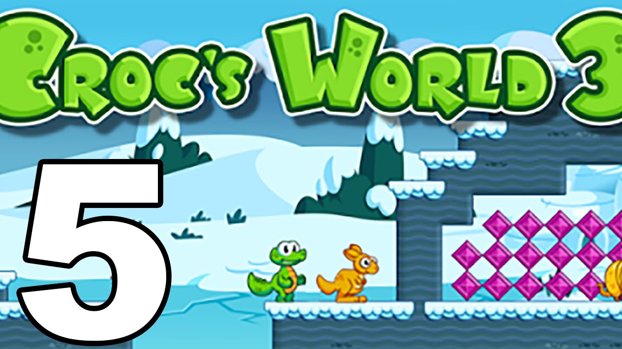 Croc's World 3 - Gameplay Walkthrough Part 5 - World 2: Levels 15-30 (iOS, Android)