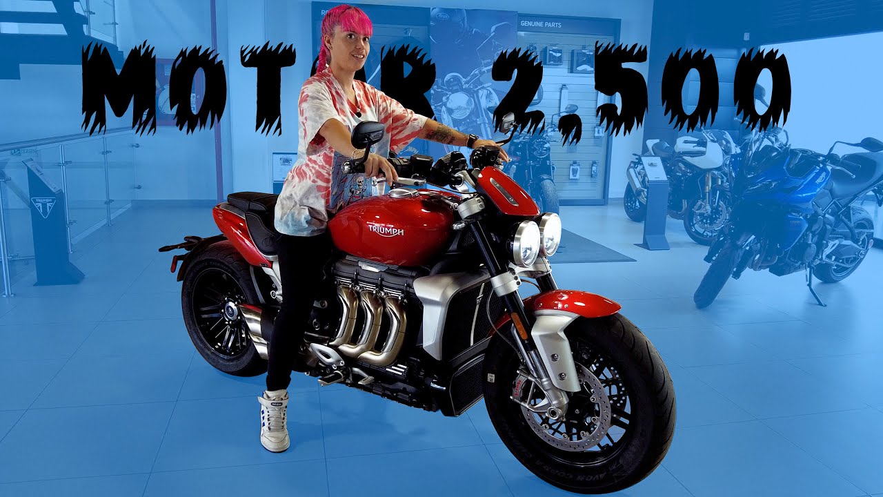 Esta es la moto con MÁS CILINDRAJE del mundo 😨