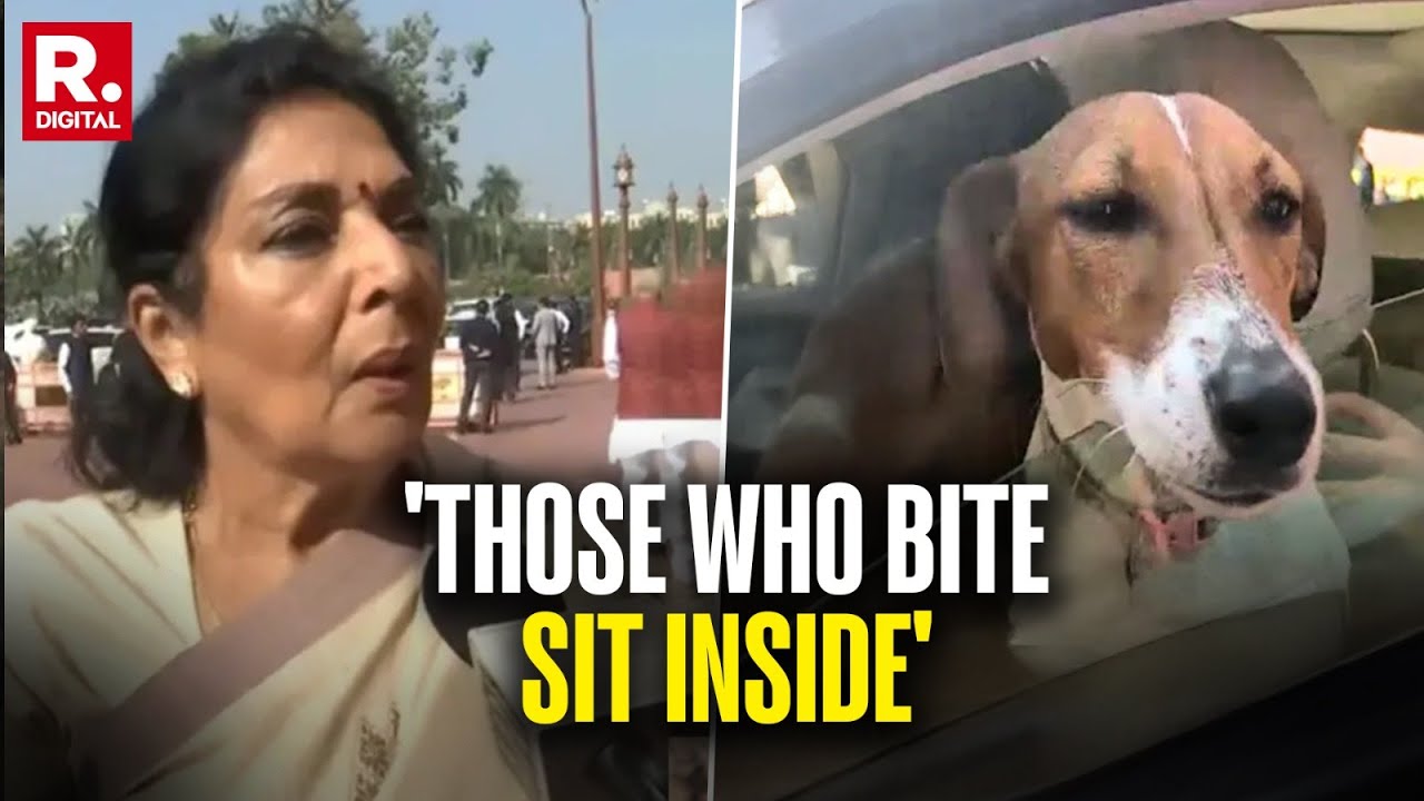 Renuka Chowdhury Sparks Row By Disrespectful Dog Comparison With Parliamentarians | Watch