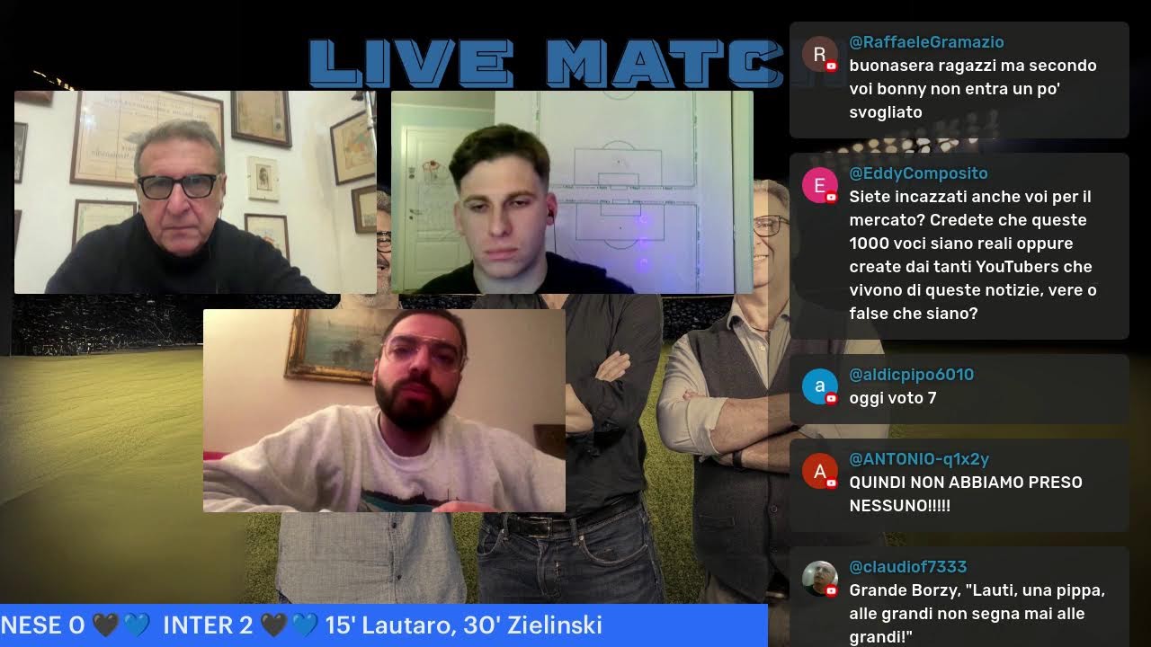 Nerazzurra social Live Stream