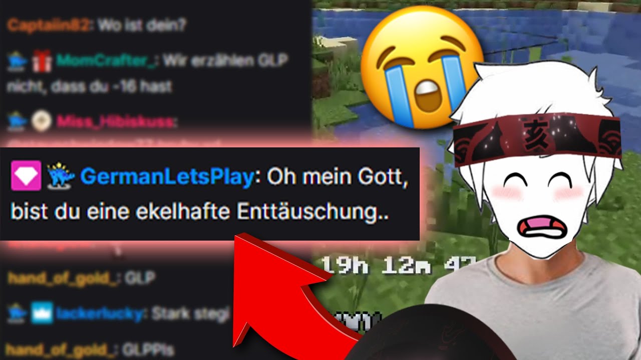 GermanLetsPlay BELEIDIGT Stegi w&auml;hrend BastiGHG CHALLENGE 😭😱