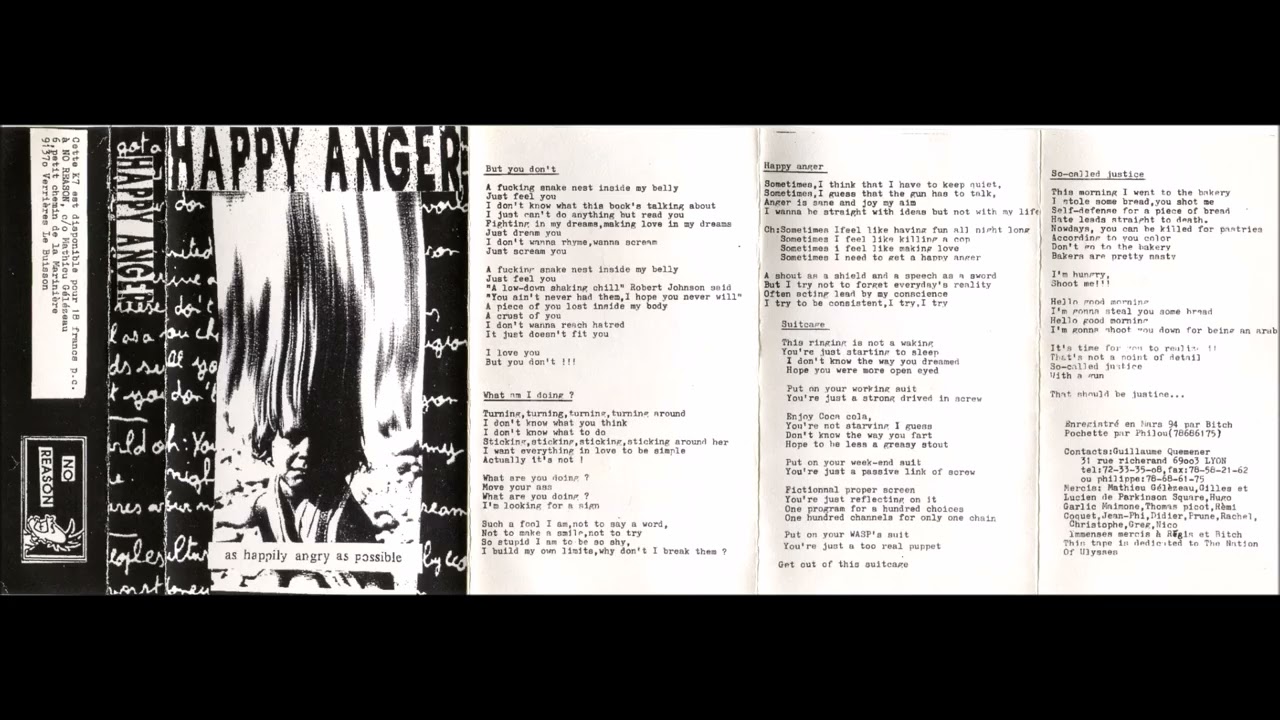 Happy Anger – As Happy As Possible - Démo 1994