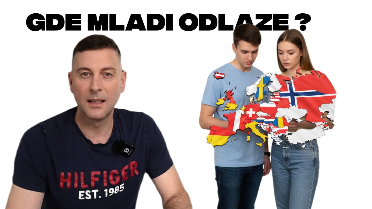 U KOJE 3 EVROPSKE DRŽAVE ODLAZE MLADI SA BALKANA???