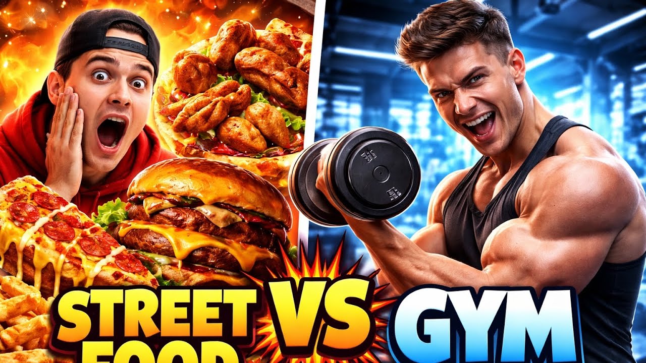 Gym and junk food dangerous combo #funtime 