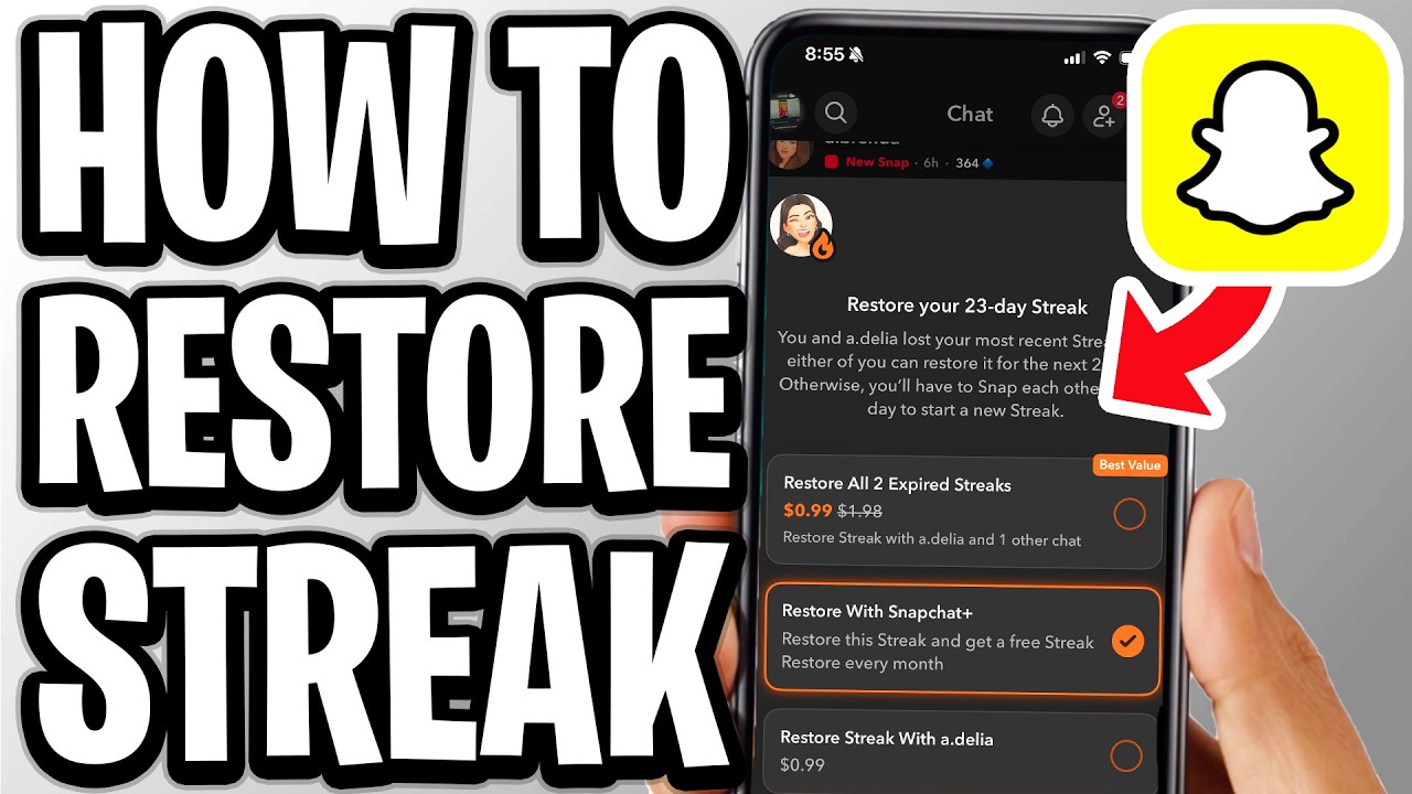 How To Restore Snapchat Streak - Full Guide