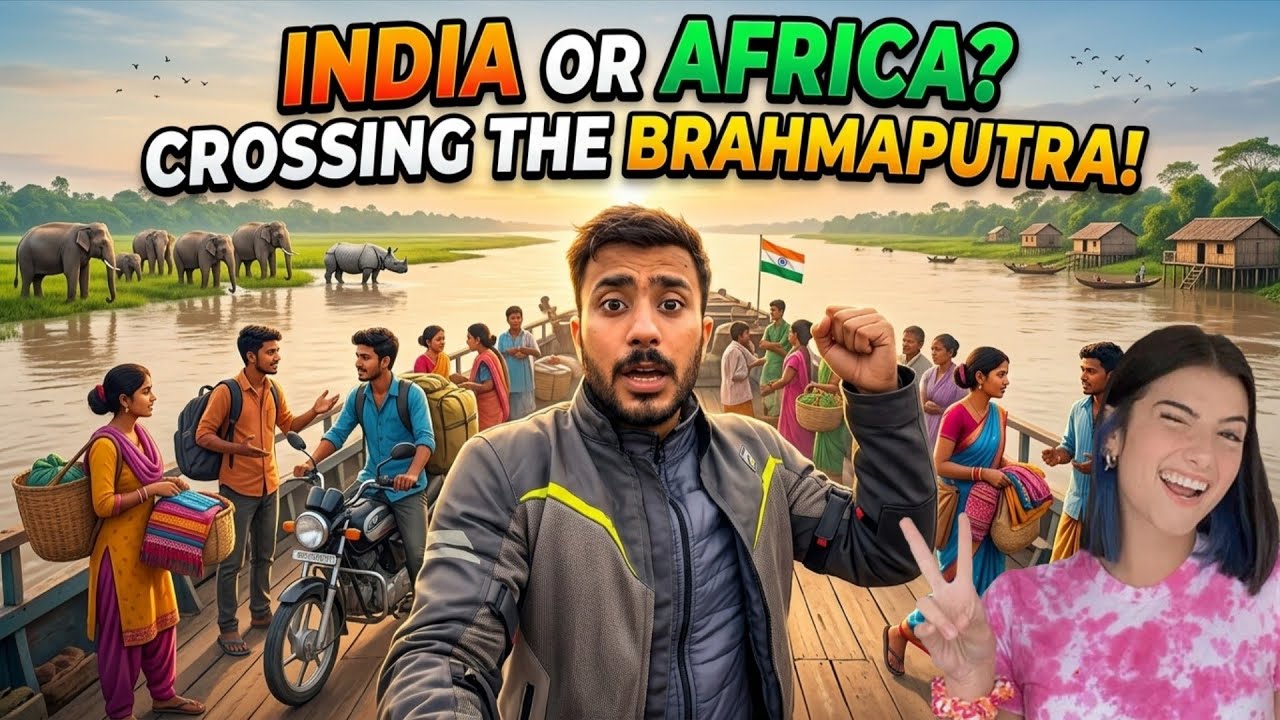 Is this India or Africa? The Most Unique Ferry Crossing in the World 