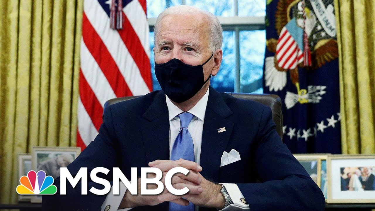 President Biden Rescinds Ban On Transgender Troops | Craig Melvin | MSNBC