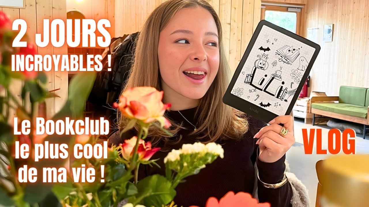 2 Jours incroyables! Le bookclub le plus cool de ma vie !  VLOG