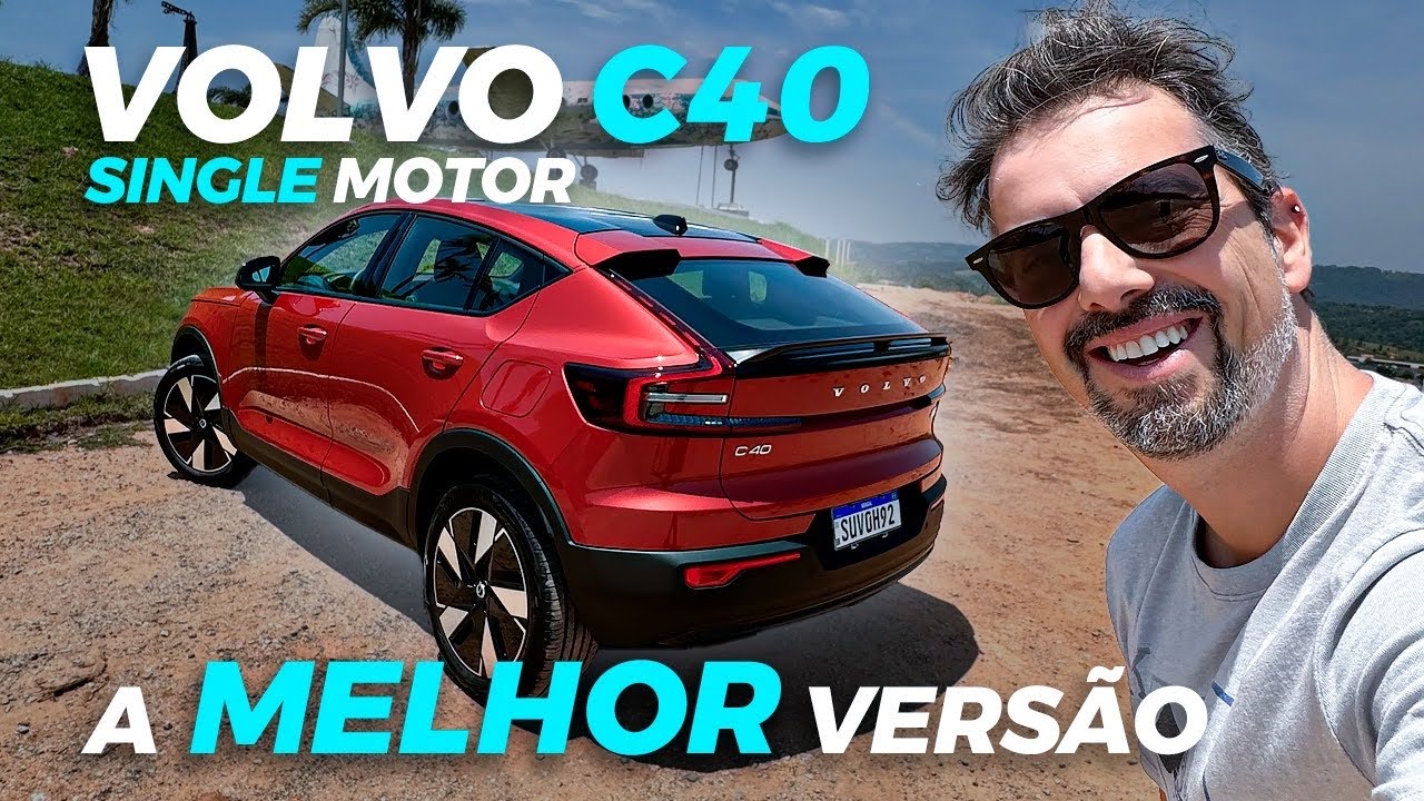 #PraSeTer: versão Plus do Volvo C40 com 238 cv e tração TRASEIRA brilha no CUSTO-BENEFÍCIO