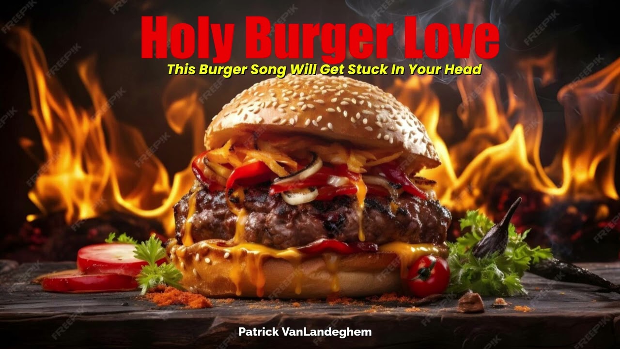 “Holy Burger Love” is the ultimate burger anthem — WARNING: Do NOT listen if you’re hungry… 🍔😄