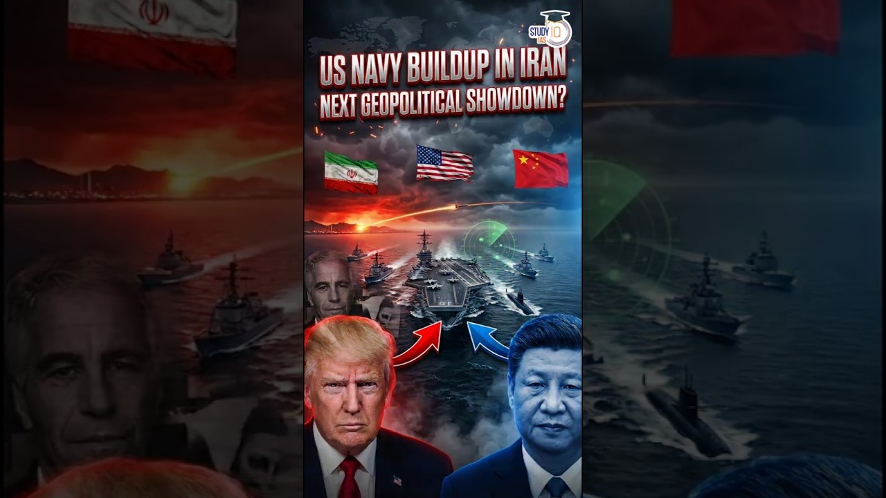 US Navy Deployed In Iran | What Next is Loading ? #shorts #upsc #ias