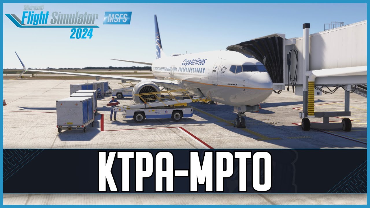 iFly 737 MAX8 for MSFS2024 | Real World Copa OPS | Tampa Bay - Panama | NOT a Real Pilot | VATSIM