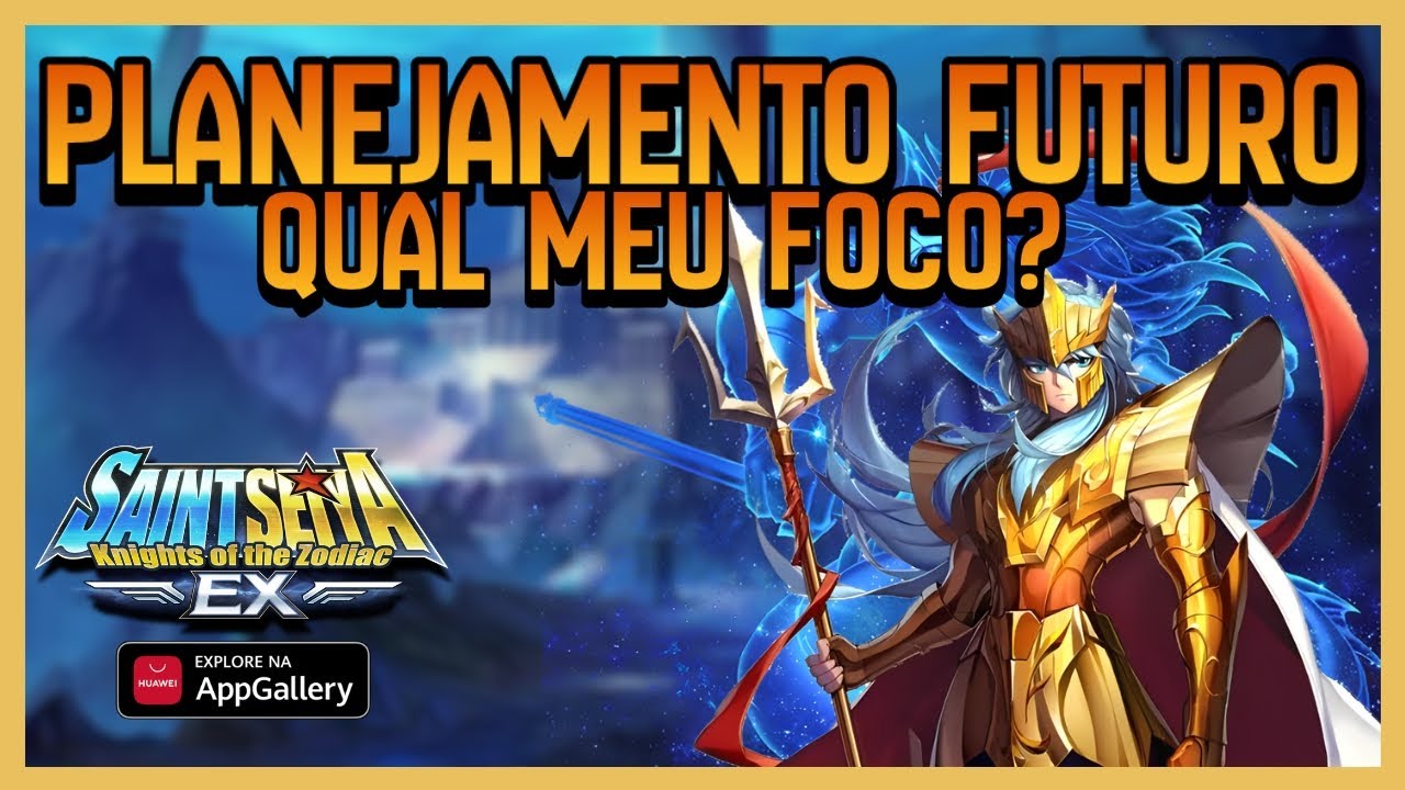 PLANEJAMENTO DA MINHA CONTA! QUAL MEU FOCO?! | SAINT SEIYA EX!