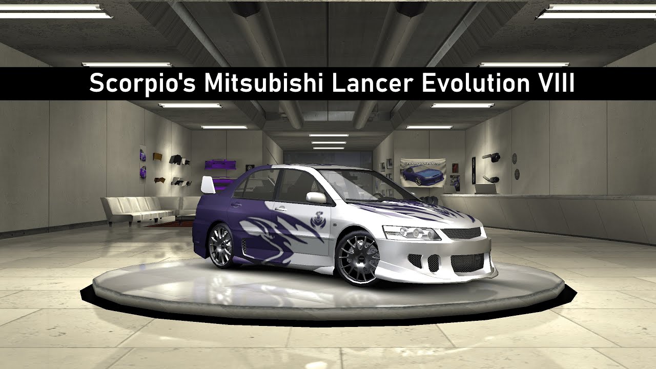 NFS Underground 2 | Scorpio's Mitsubishi Lancer Evolution VIII Modifyesi / Customization