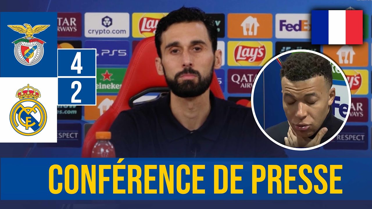 🇫🇷🎙️ MBAPPÉ ET ARBELOA AGACÉS / CONFÉRENCE DE PRESSE (BENFICA 4-2 REAL MADRID)