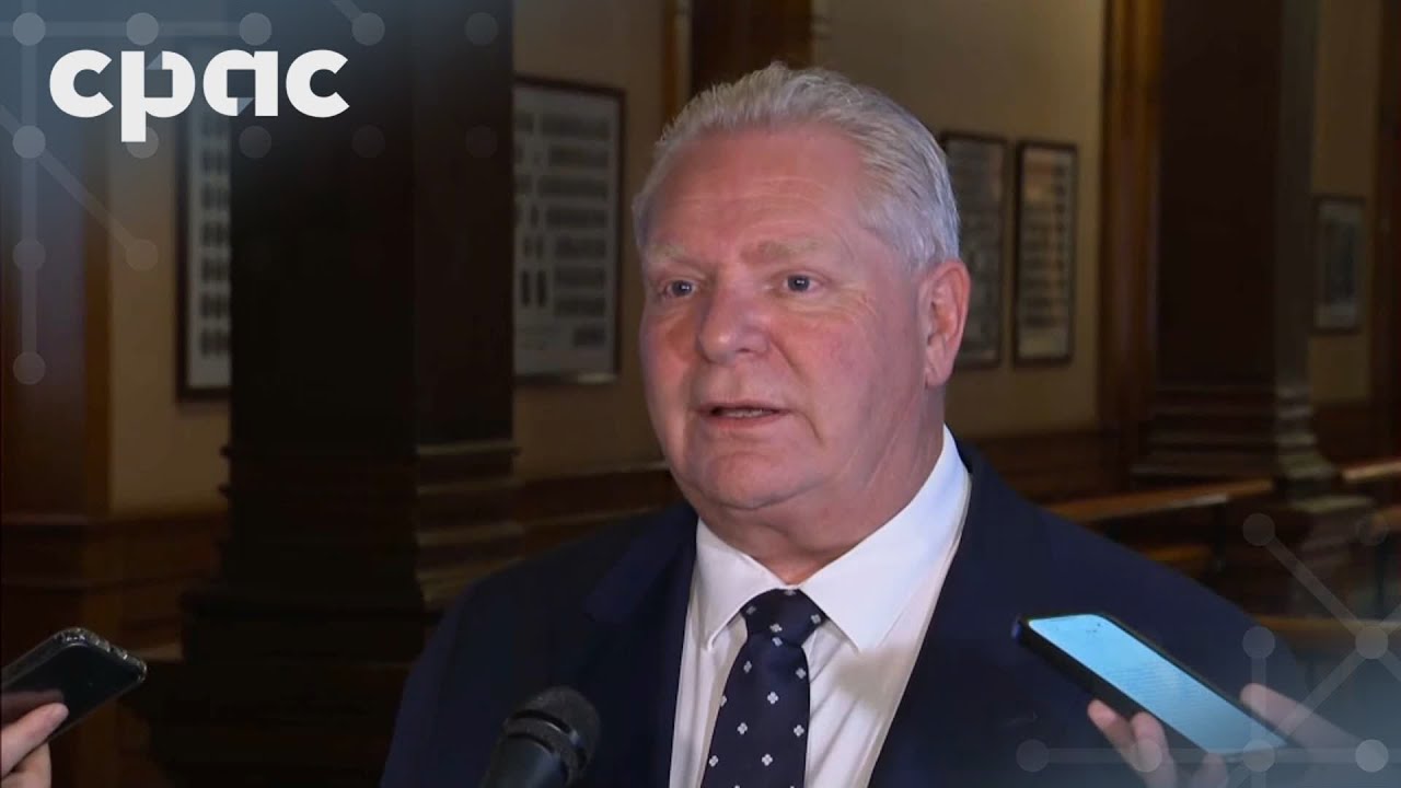 Doug Ford comments on coordinated response to U.S. tariffs &ndash; January 22, 2025