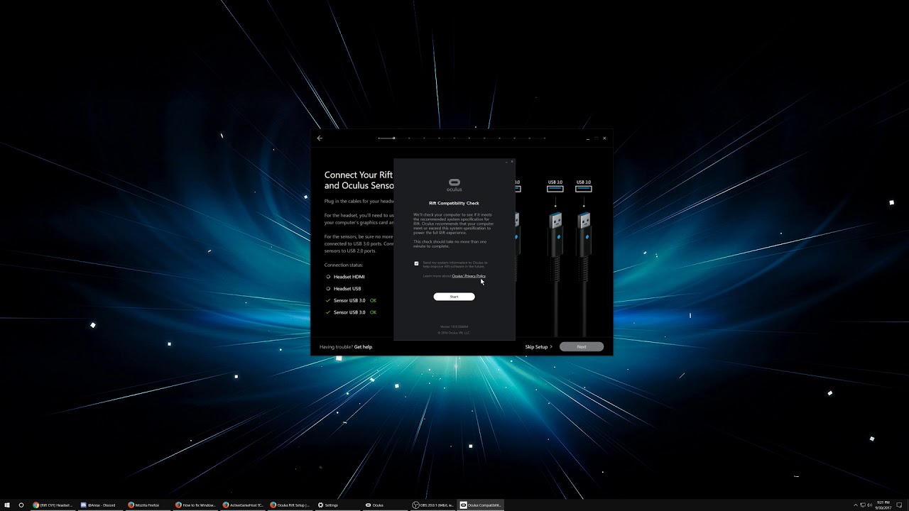 Oculus Rift Rant - Headset wont connect
