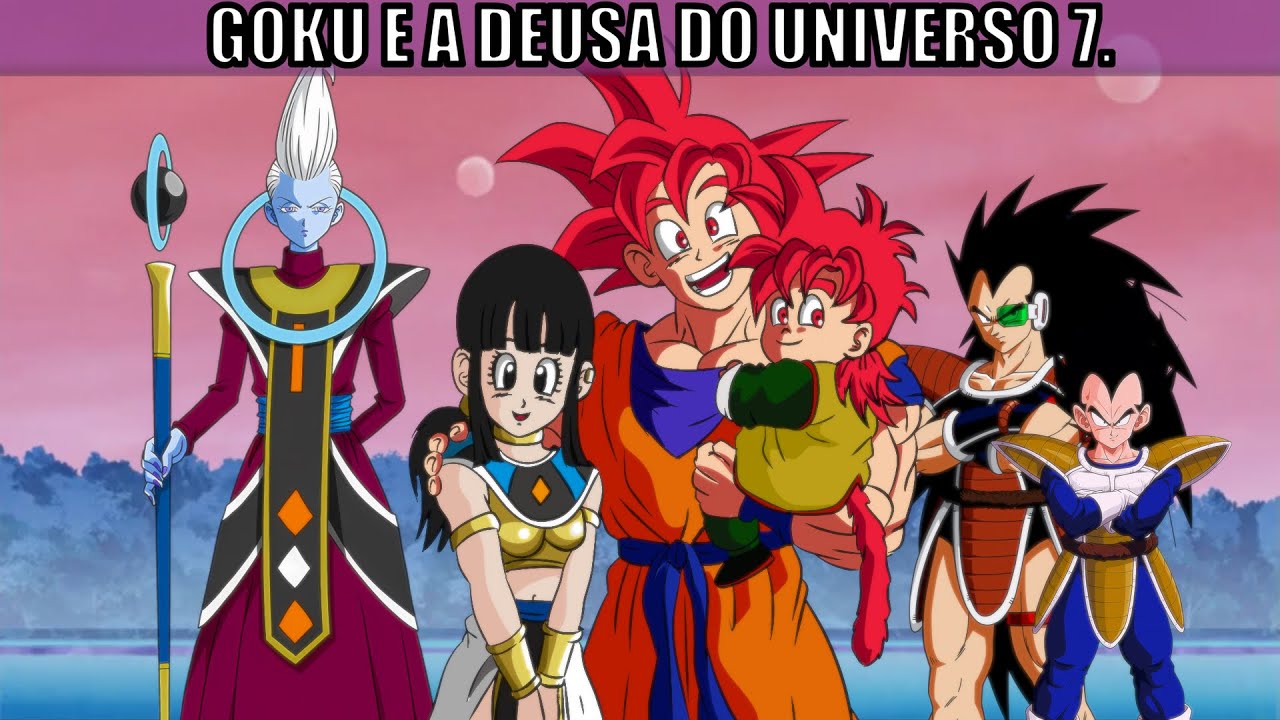 GOKU SE CASA COM A DEUSA CHICHI (HISTÓRIA COMPLETA)