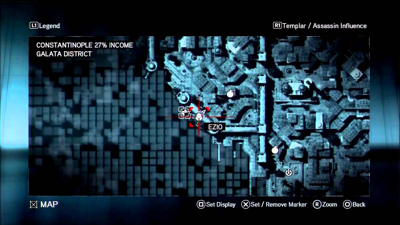 Assassins Creed Revelations Galata District animus Data Fragments (Capped Trophy)